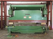 230 Ton, Cincinnati #230CBX12, hydraulic press brake, 14' overall, 150" between housing, 10" stroke, 25 HP