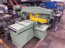 13" x 20" Hyd-Mech #S-20 Series II, horizontal band saw, 90-370 FPM, 7.5" x 6.5" vise, coolant