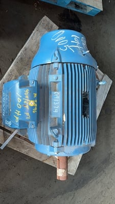 100 HP 1775 RPM WEG, Frame 404/5T, TEFC, 1.25 service factor