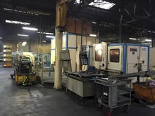 .11" Formax #FX34ME, 4-die bolt making machine, 75mm shank length, 255 PPM, 1993