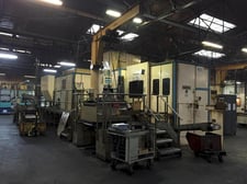 .58" x 6.22" Formax #FX44LF, 4-die bolt making machine, 200 PPM, 1994