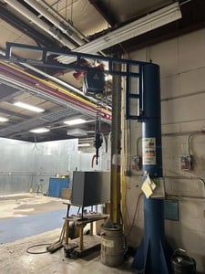 Gorbel #Q165, Jib Gorbel W/ G-force Intelligent Lifting Device. 165 lb., Stock # 0362324