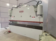 75 Ton, Pacific #S/M, hydraulic press brake, 12' overall, 124" between housing, 6" throat, 20 HP