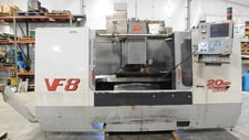Haas #VF-8, 24 side mount tool changer, 24" X, 40" Y, 30" Z, #40, 20 HP, 64" x36" tbl., rigid tap, chip
