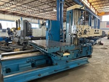 4" Giddings & Lewis #340T, table type horizontal boring mill, 48" vert travel, 84" cross travel, 48" x96"