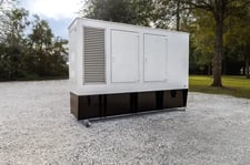 200 KW Olympian #D200P4, diesel generator, weatherproof enclosure, 277/480 Volts, 1688 hours, 2002, #090968