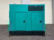 35 KW Cummins #B3.3G1, standby diesel generator, weatherproof enclosure, 120/208 Volts, 442 hours, 2003