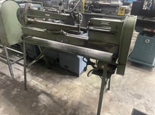 Niagara #13R &C Ring & Circle Shear, 3.5"-44"circle diameter, 34-1/2"tailstock depth,foot pedal