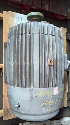 100 HP 3560 RPM US Motor, Frame 405TS, TEFC, 1.15 service factor