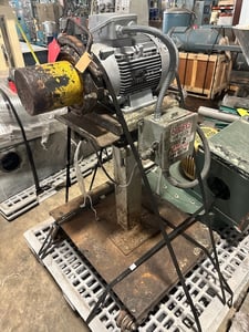 Gala #6, underwater pelletizer system, including spin dryer, die plate w/cutter assembly