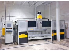 Omag #Mill-4X, CNC work center, 130" x59" bed, 15 HP, 9k RPM, 21 ATC, 2008