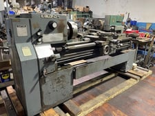 19" x 54" LeBlond #Regal-Servo-Shift, 3-jaw 12" chuck, 40-1600 RPM, 3-1/16" spindle hole, steady rest, 1980