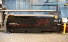 Amada #LCG3015AJ, CNC fiber laser cutter, 2000 watt, 120" x60" tbl., 128.74" X, 61.02" Y, 3.93" Z, AMNC-F31