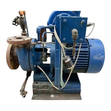 140 GPM, Cornell #1-1/2-CLB5-2, centrifugal pump, 5 HP, 3480 RPM, 230/460 V., TEFC, Fr.182TCZ, R-717 ammonia