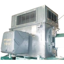 500 HP 3575 RPM General Electric, motor, 2400/4160 Volts, 3-phase, 107/62 amps, Frame 8110S