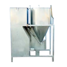 Bensen, vertical tank system, 100 & 130 gallon, Siemens Allis drive, 15 HP, 230/460 V., 1715 RPM