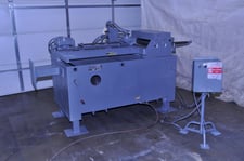18" x .25" Coe Press Equipment #CF-500, air feeder straightener, 24" stroke, 5-roll straightener, adj height