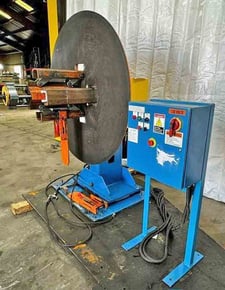 6000 lb. Machine Concepts #SM6-14, uncoiler, 14" width, 60" O.D., 20"-24" ID, hydraulic expansion, air brake