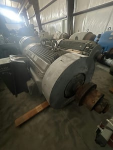 500 HP 1192 RPM Toshiba, Frame 5810-UZ, TEFC, 2300 Volts