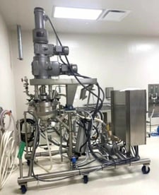 5.28 gallon Lee #20LD12T, 316 Stainless Steel jacketed kettle, 16-3/4" ID x 15" deep, 90 psi jacket, 15