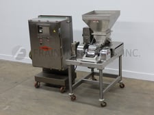 Fitzpatrick #DAS06, 316 Stainless Steel hammermill, jacketed chamber cover, 16 fixed Stainless Steel knife /