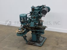 Canco #006VAC, heavy duty, single head, vacuum can seamer rated from 10-40 containers per minute