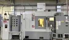 Haas #EC-400PP, 4-Axis CNC horizontal machining center w/pallet pool, 20" X, 20" Y, 20" Z, 12000 RPM, 70