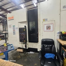 Mazak #Nexus-4000II, 4-Axis horizontal machining center, Matrix CNC Control, 22" X, 24.8" Y, 25.2" Z, 18000