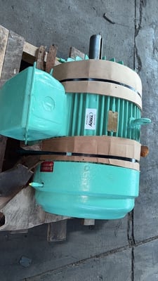 60 HP 890 RPM Louis Allis, Frame 445T, TEFC, 1.0 service factor, 460 Volts