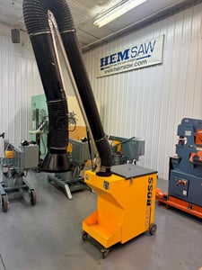 800 cfm Ventboss #VB-800-1, Fume Extractor, .075 HP, 13.8 Amps, 110 V.