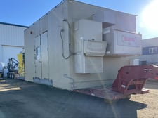 5000 KVA 34500 Primary, 600/346 Secondary, Siemens transformer, mobile substation w/switchgear, oil, 2015