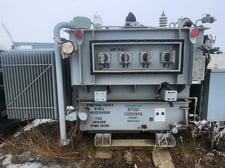 5000 KVA 34500 Primary, 600/346 Secondary, Siemens, isolation transformer, oil, 2014