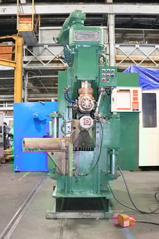 Sciaky PPM.2TLCQ-125-36-20, circular & longitunial arms resistance seam welder, 460 V., 3-phase, Pertron Weld