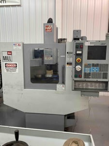 Haas #Mini-Mill, CNC vertical machining center, 10 automatic tool changer, 16" X, 12" Y, 10" Z, 6000 RPM