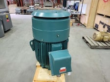 125 HP 3565 RPM Reliance L001AH, Frame 444LP, continuous duty, 460 Volts