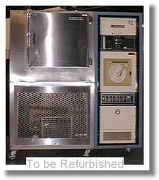 25" width x 20" D x 20" H Blue M #FR-251C-MP, temperature humidity chamber, -18° to 93°C, 240 V., 1-phase