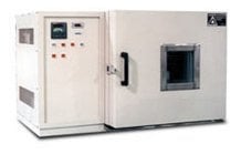 15" width x 15" D x 16" H Associated #SD-302, bench top temperature chambers, 120 V., 1-phase, 26 amps.