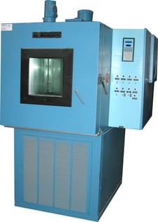 24" width x 24" D x 24" H Envirotronics #EH8-2-1R, temperature humidity test chamber, -68° to 168°, 230 V.