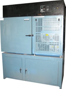18" width x 22" D x 18" H Blue M #BTC4-100C, -70° to 204°, bench top temperature chamber, 240 V., 1-phase