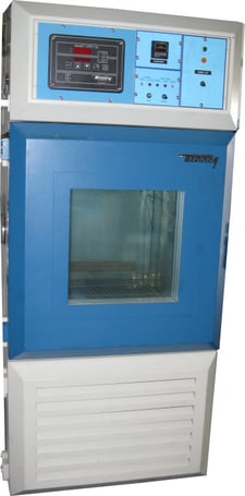 22" width x 21" D x 22" H Tenney #T6S, temperature test chamber, -30° to 170.0, 208 V., 1-phase, 30 amps.