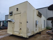 Generator Building, 10' W x 40' L x 13' H, Insulated Walls, generator not included