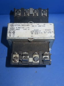 General Electric 9T58L3025G09, industrial control transformer,.050 KVA, 240/480 pri. 24 sec., 1 yr warranty