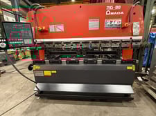 88 Ton, Amada #RG-80-EXII, CNC press brake, 8' overall, 80.71" between housing, 3.937" stroke, 15.75" throat