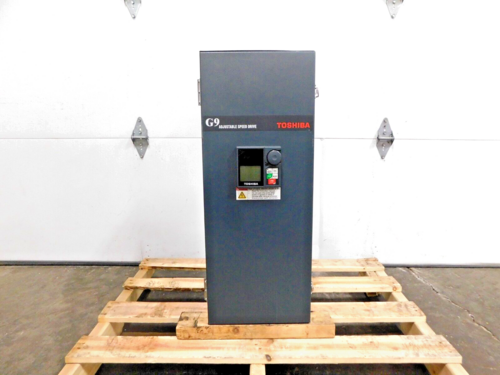 50 HP Toshiba, VT130G9U4500, adjustable speed drive, 50 KVA, 480 Volts, 3 phase