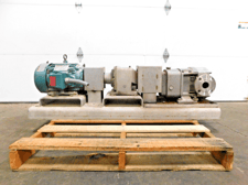 Wright Flow #CP30/0069, 5 HP, 1750 RPM, (2) 1-7/8" inlet/outlet, 12 bar, 460 V.