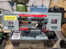 10" x 18" King #KC-228S-V-6, metal bandsaw, 73-312 FPM, 2 HP, 600 V.