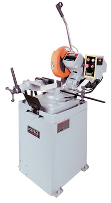 12" King #KC-315CS, slow-speed, cold cut saw, 4.5 HP, 4.75" vise, 52 RPM