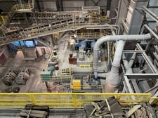 Polysius #20/10-5, high pressure grinder roll crusher, 2006