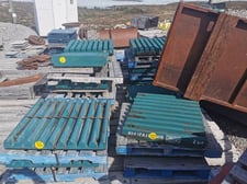 Metso #MM0341350, movable jaw plate for jaw crushers