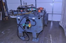 12" x .187" Air Feeds #AF3, feeder straightener, 12" stroke, 5 roll straightener, entry pinch rolls, pilot